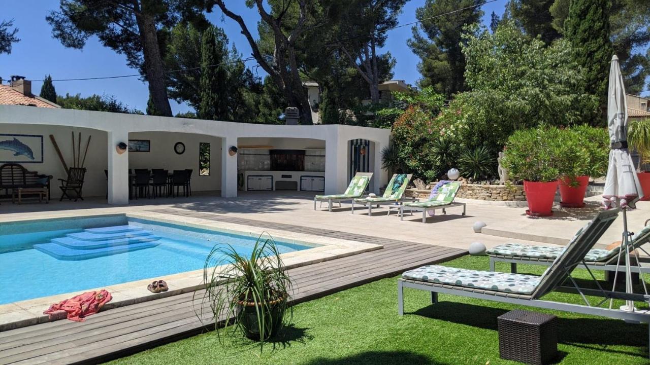 Villa Serena - Piscine, Tennis - Plage Sable 700M 拉西约塔 外观 照片