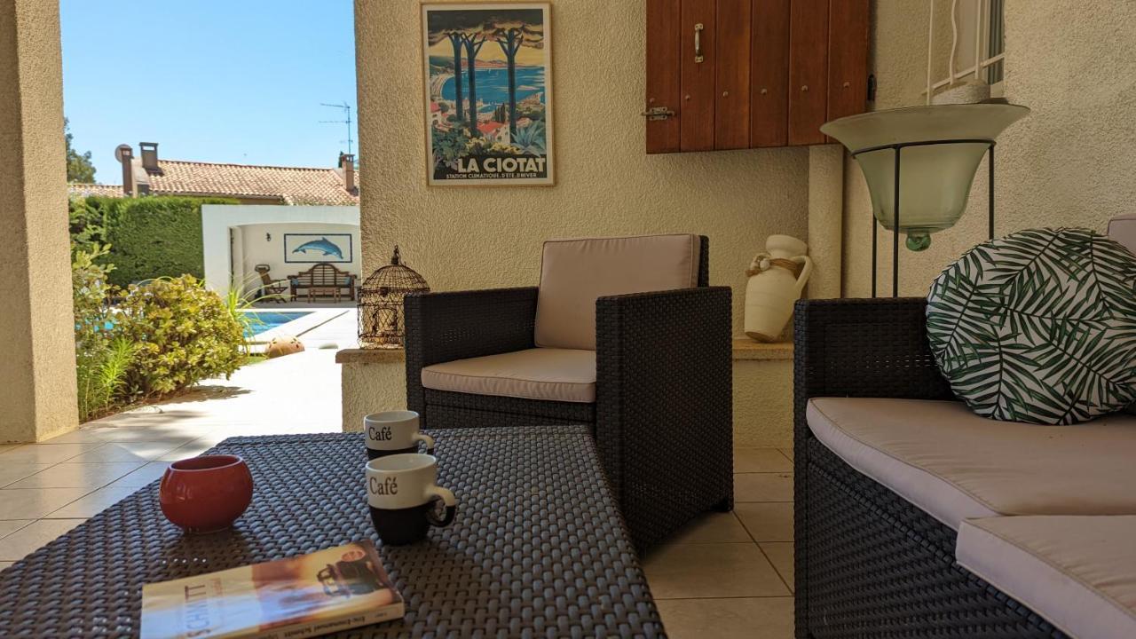 Villa Serena - Piscine, Tennis - Plage Sable 700M 拉西约塔 外观 照片